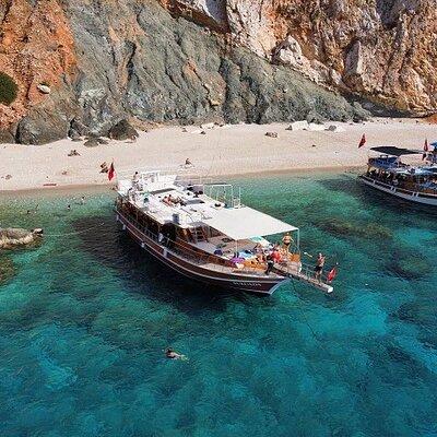  Antalya Suluada Boat Trip with Lunch and Pickup included