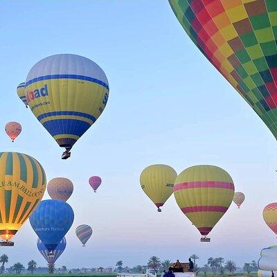 1 Day Private Tour with Hot Air Balloon from Hurghada to Luxor