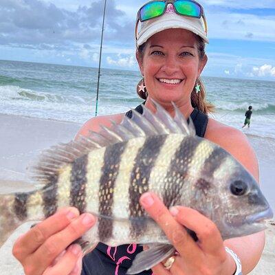 Three-Hour Beach Fishing Charter in Northeast Florida