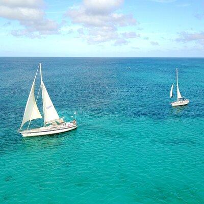 Tropical Sailing Experience with BBQ Lunch or BBQ Dinner in Aruba