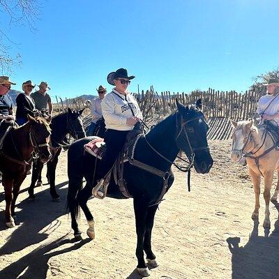 Horseback Ride, Joshua Tree Forest, Buffalo, Lunch Singing Cowboy