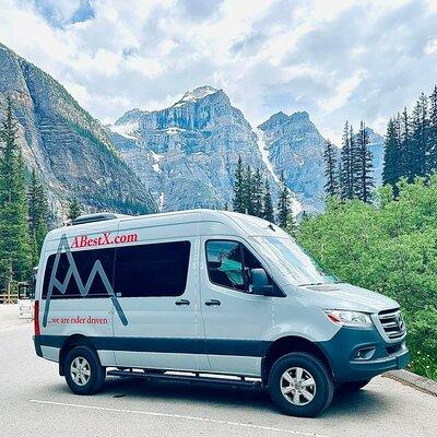 Shuttle Service to Lake Louise & Moraine Lake from Canmore/Banff