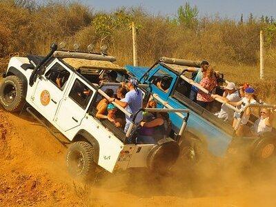 Green Canyon: Side Jeep Safari with Lunch & Waterfall & Boat Trip