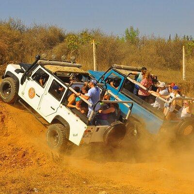 Green Canyon: Side Jeep Safari with Lunch & Waterfall & Boat Trip