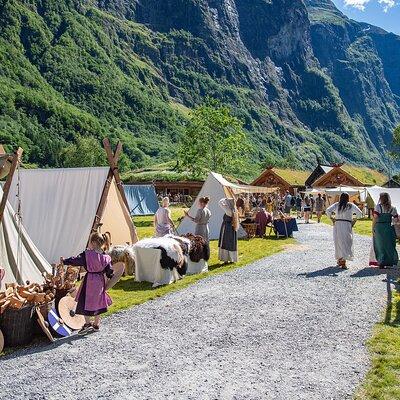 Private Day Tour Nærøyfjord Cruise, Viking Village, Flåm Railway