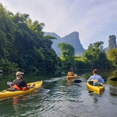 Stand Up Paddle Boarding and Kayaking in Yangshuo