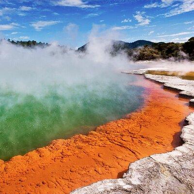 From Rotorua WAI-O-TAPU Geothermal Wonderland Half Day Tour