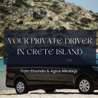 Your Private Driver & Chauffeur Service in Crete from Elounda