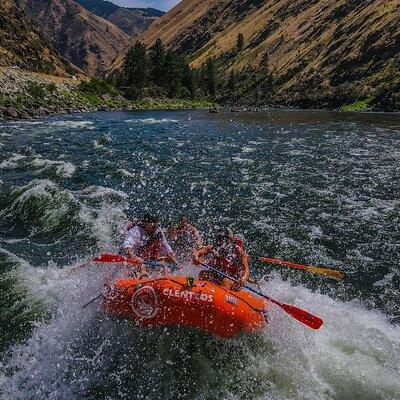 Riggins Idaho half-day rafting trip on the Salmon River