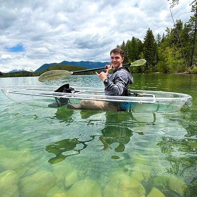 Glass Kayaking Near Glacier National Park
