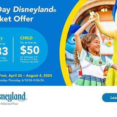 Disneyland Resort Tickets 