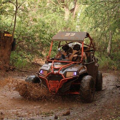 Off-Road ATV & 3 Ziplines Adventure with Waikiki Transportation