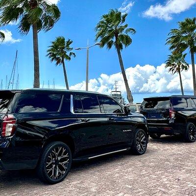 Luxury VIP Airport or Hotel pickups in St. Martin 