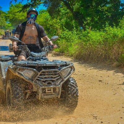 ATV Adventure to Water Cave and Macao Beach in Punta Cana