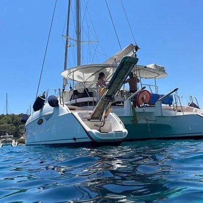 Sailing Catamaran day cruise - Rhodes with lunch & drinks