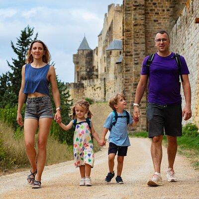 Kid Friendly Carcassonne Private Guided City Tour for Families