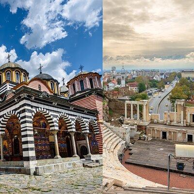 Plovdiv and Rila Monastery tour in one day