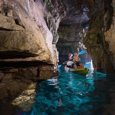 Pula Kayaking at Blue Cave with Cliffs Tour and Snorkeling