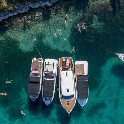 Blue Cave & Blue Lagoon, Vis and Hvar Islands Group Tour from Split & Trogir