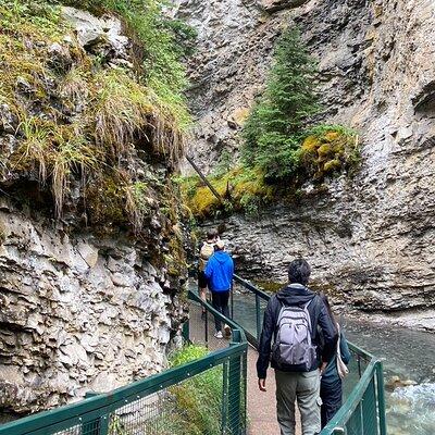 Johnston Canyon, Marble Canyon Icewalk and Banff Town day tour