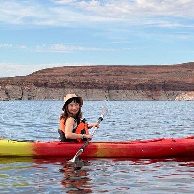 Lake Powell Guided Kayak and Water Antelope Canyon Tour