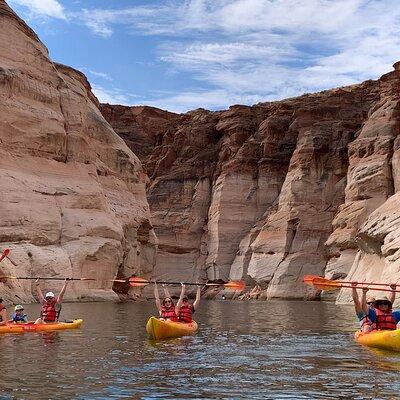 Antelope Canyon Lake Powell Guided Kayaking and Hike Tour