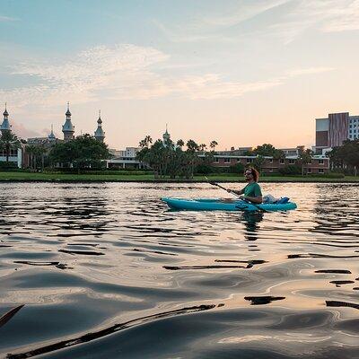 Clear Kayaking Glow Tour in Tampa Riverwalk