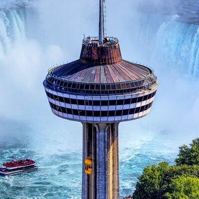 Best of Niagara Falls Canada Small Group Boat and Behind Falls 