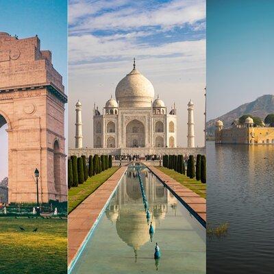 3-Days Private Luxury Golden Triangle Tour to Agra and Jaipur From New Delhi