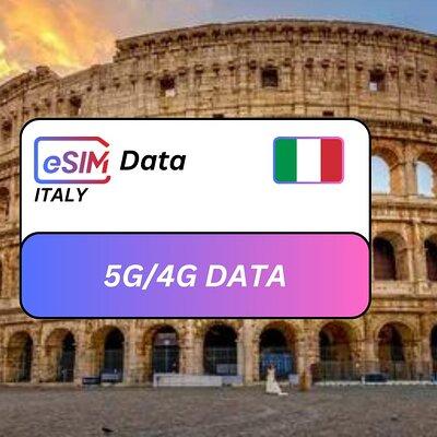 Italy eSIM Tourist Roaming Data Plan