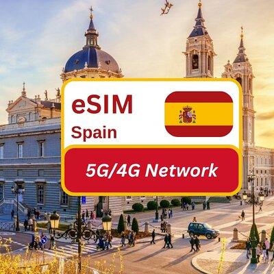 Spain eSIM Tourist Roaming Data Plan