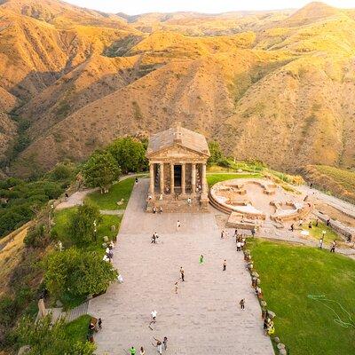 From Yerevan: Pagan temple Garni, Unesco Heritage Geghard