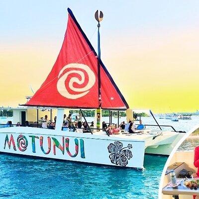 Polynesian Sunset Dinner Catamaran Cruise 