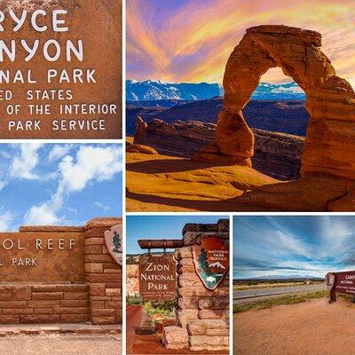 Utah Mighty 5 National Parks Self-Guided Driving Audio Tours