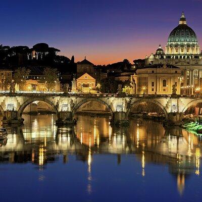 Rome by Night Golf Cart Tour with Local Guide