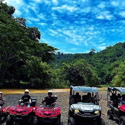 Private Mountain ATV, Zipline, Tractor Safari Tour and Lunch