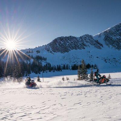 Private 3 Hour Park City Snowmobile Tour