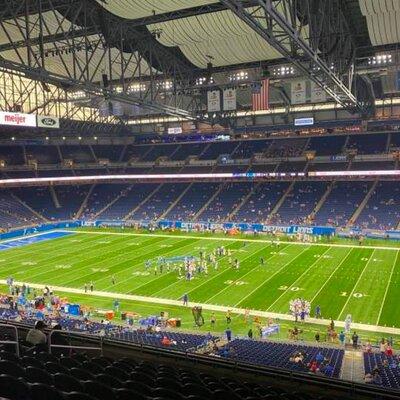 Detroit Lions Football Game Ticket at Ford Field