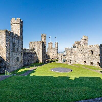 North Wales and Caernarfon Castle from Manchester 