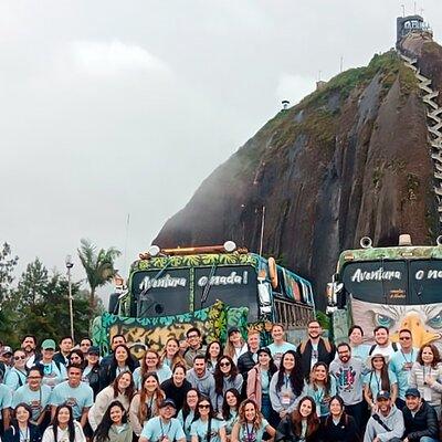 Guatapé Piedra del Peñol excursion + Gastronomic tour and cruise on the dam