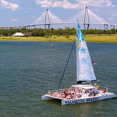 Charleston Harbor Sail Monday Ladies Night Catamaran with Bar