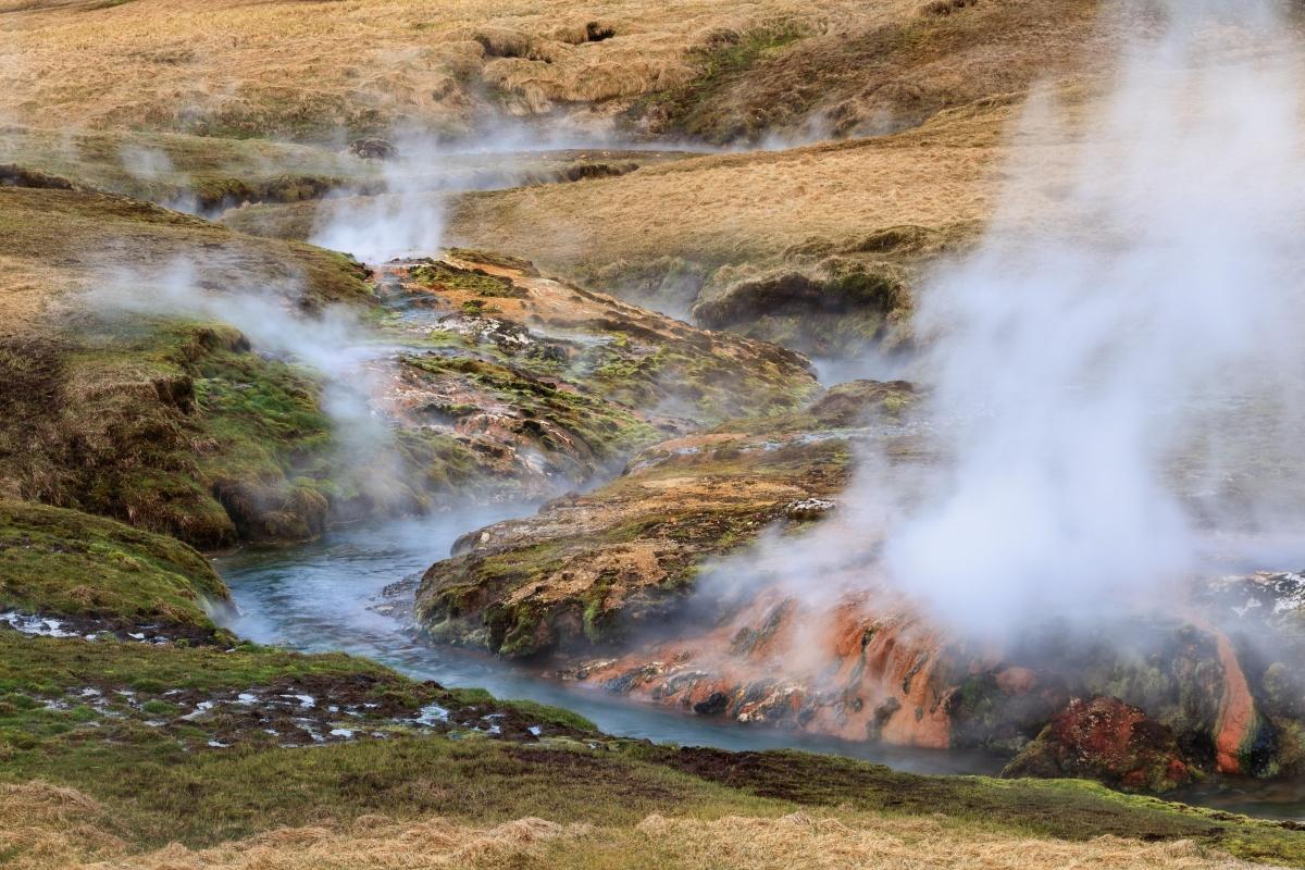 Reykjadalur Hot Spring Thermal River