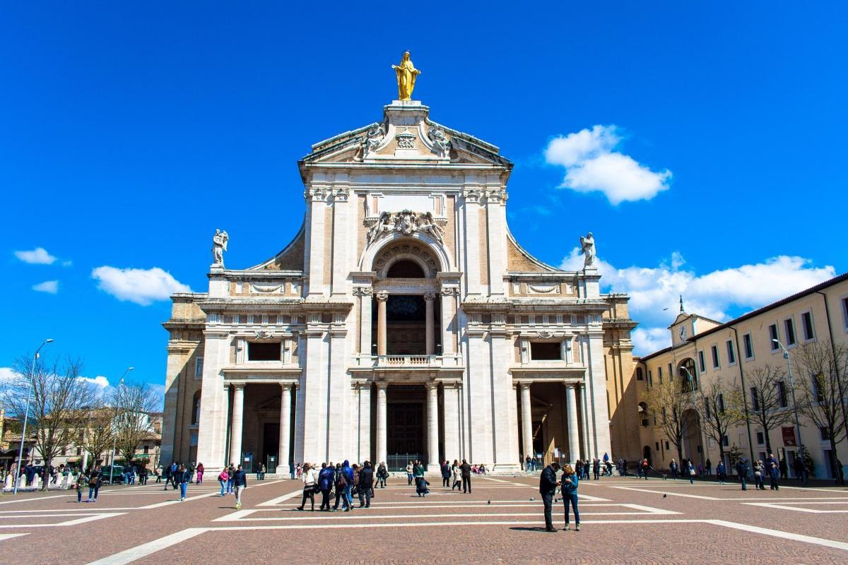 Assisi Basilica of St. Mary of the Angels (Basilica di Santa Maria degli Angeli)