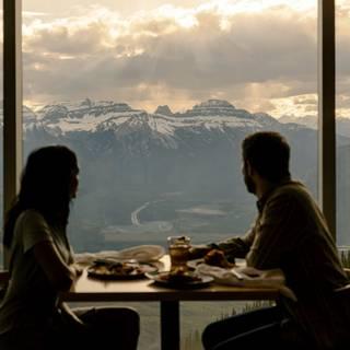 Sky Bistro, Mountain Top Dining @ Banff Gondola