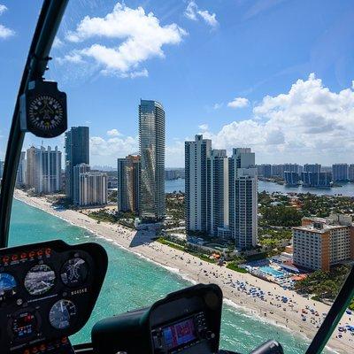 Private Ft. Lauderdale to Miami Beach Helicopter Tour 