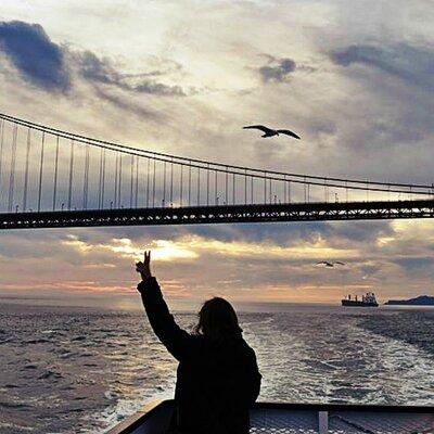 Inside Alcatraz and Golden Gate Bridge Bay Cruise