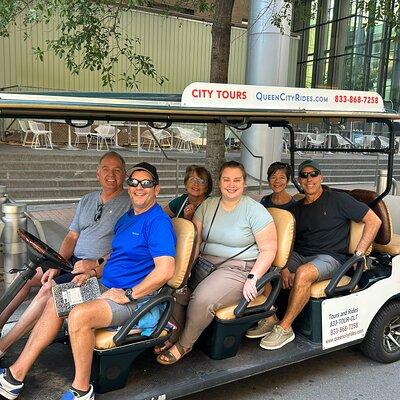 Historical city tour on eco-friendly cart